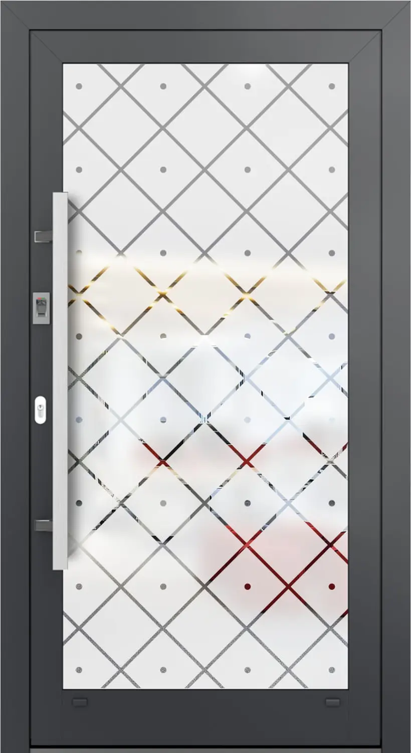 AP Fensterbau, Sandgestrahlte Scheibe – Beispiel 44