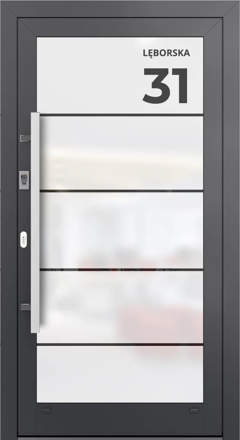 AP Fensterbau, Sandgestrahlte Scheibe – Beispiel 45