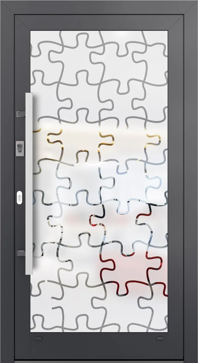 AP Fensterbau, Sandgestrahlte Scheibe – Beispiel 43