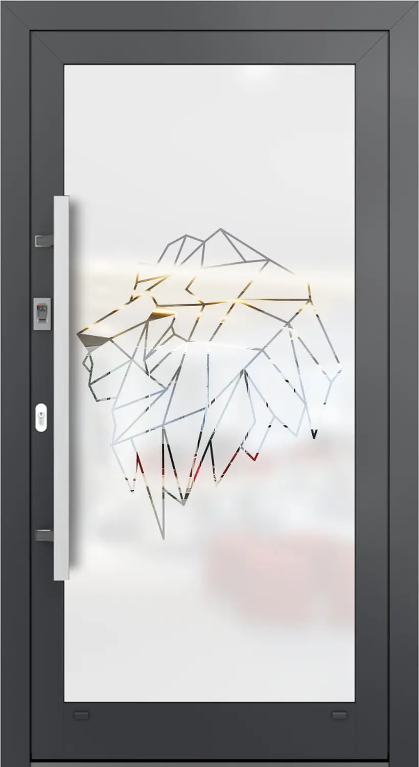 AP Fensterbau, Sandgestrahlte Scheibe – Beispiel 38