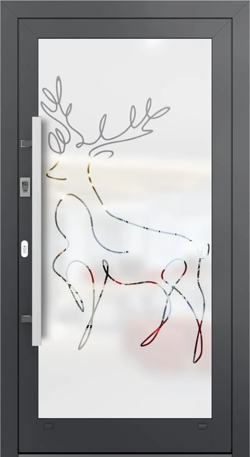AP Fensterbau, Sandgestrahlte Scheibe – Beispiel 35