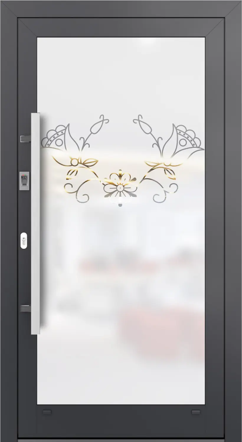 AP Fensterbau, Sandgestrahlte Scheibe – Beispiel 33
