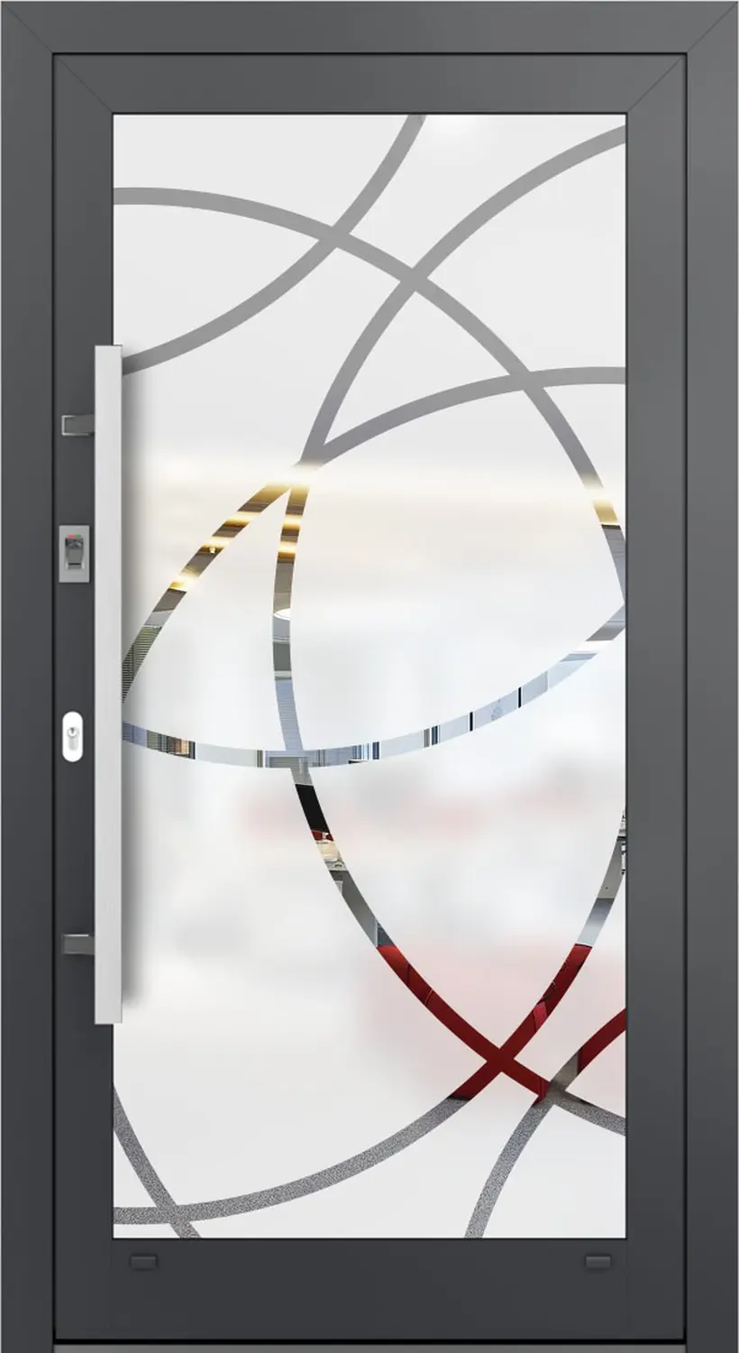 AP Fensterbau, Sandgestrahlte Scheibe – Beispiel 31