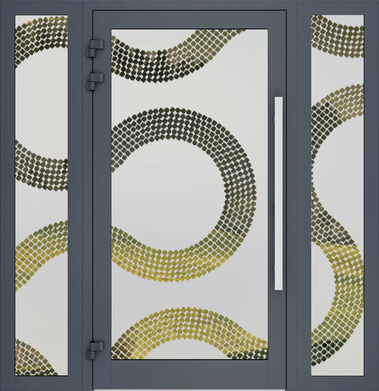 AP Fensterbau, Sandgestrahlte Scheibe – Beispiel 21