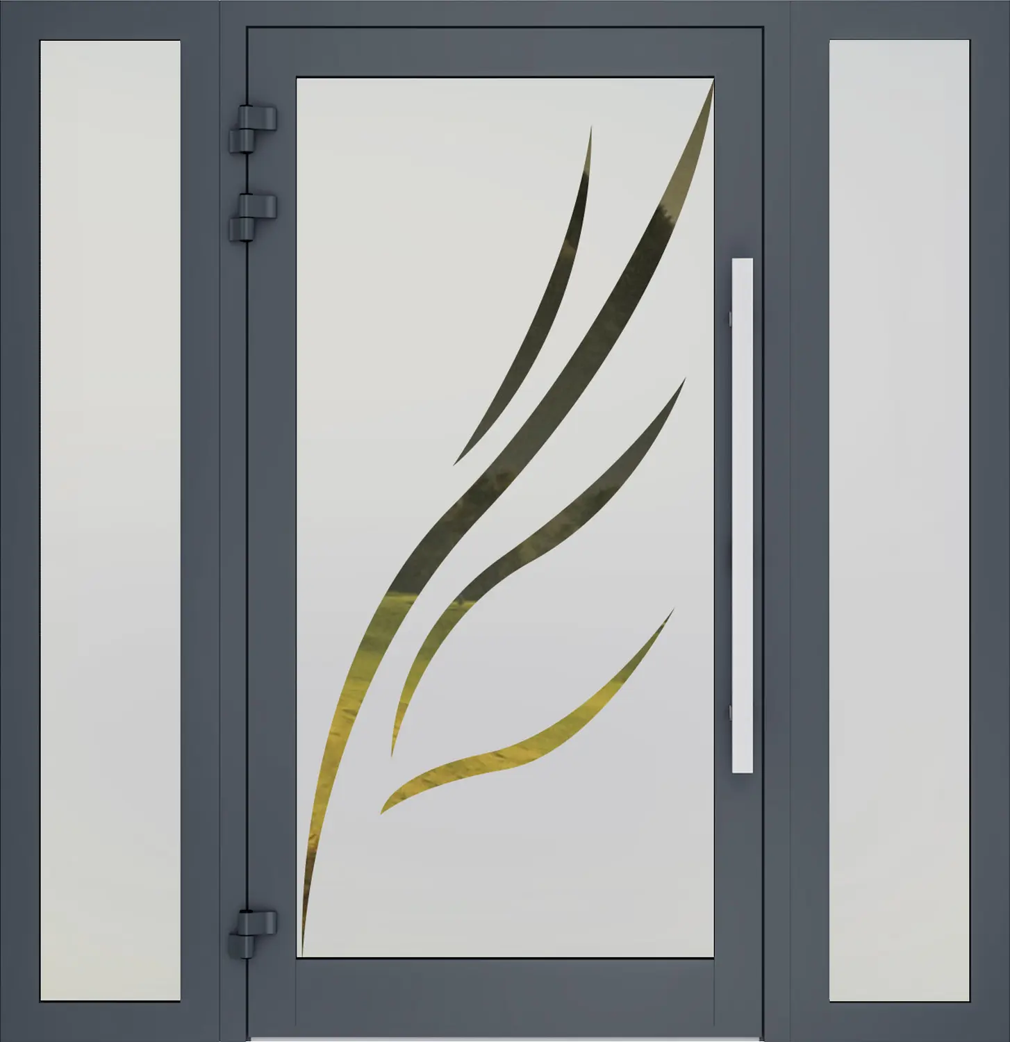 AP Fensterbau, Sandgestrahlte Scheibe – Beispiel 20
