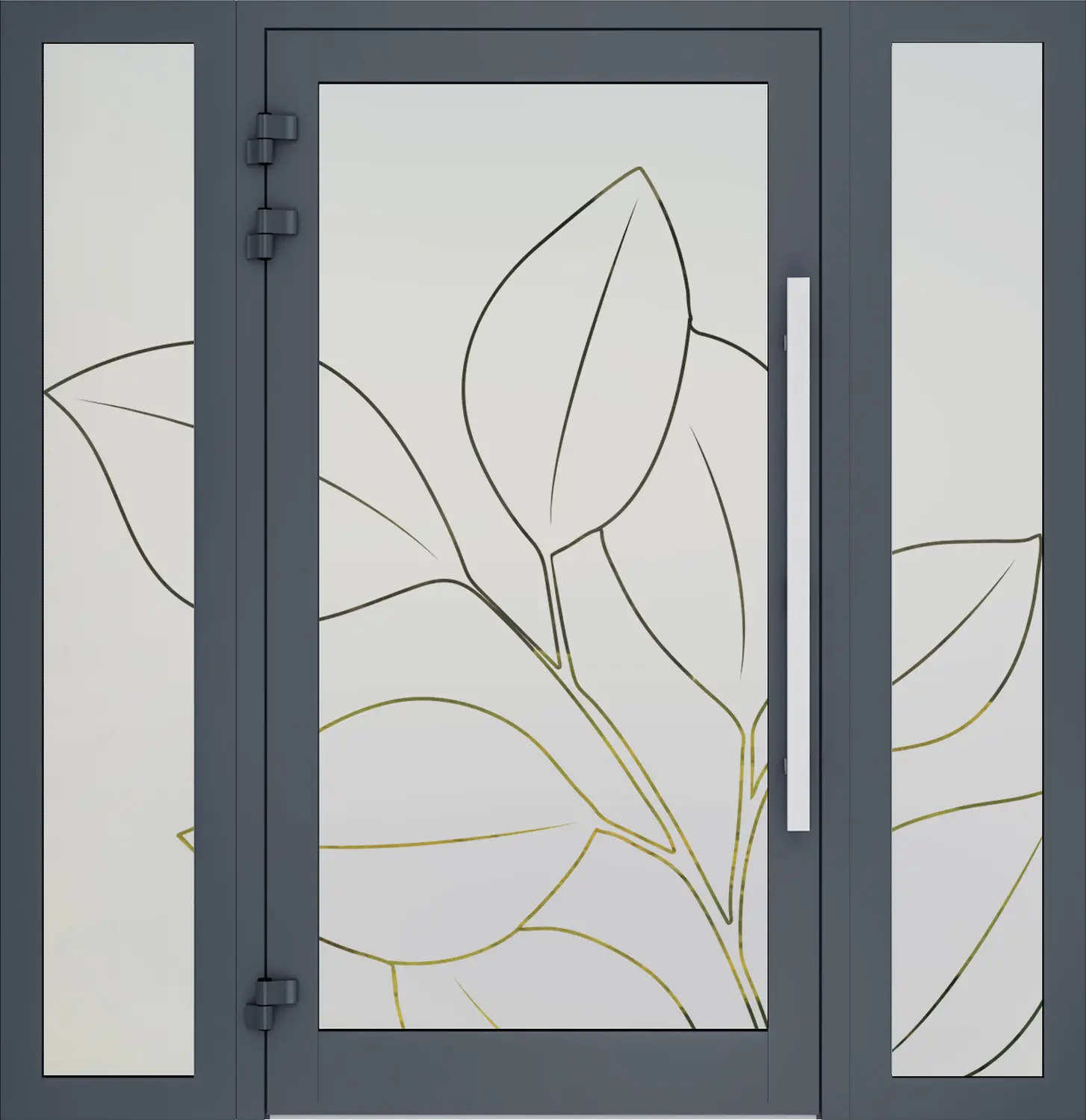 AP Fensterbau, Sandgestrahlte Scheibe – Beispiel 13