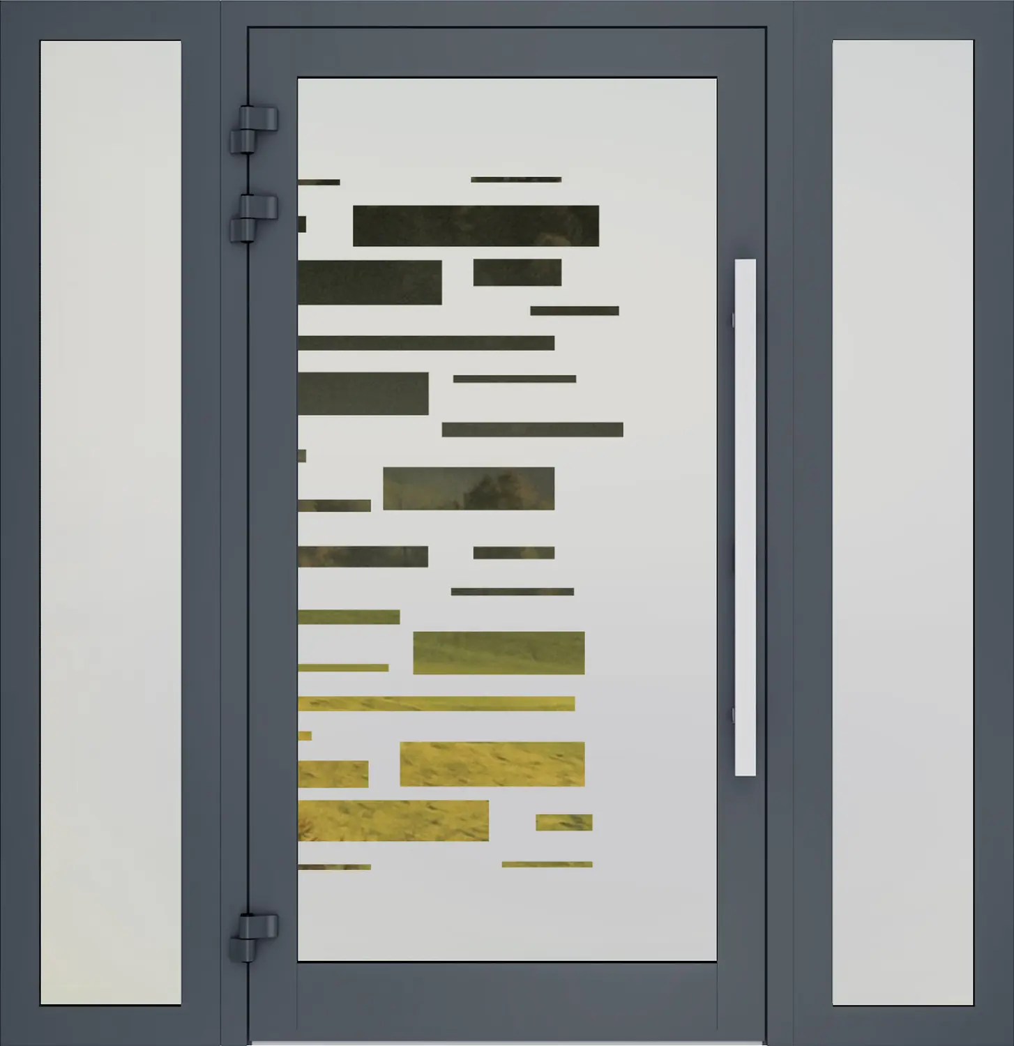 AP Fensterbau, Sandgestrahltes Glas, Beispiel 13