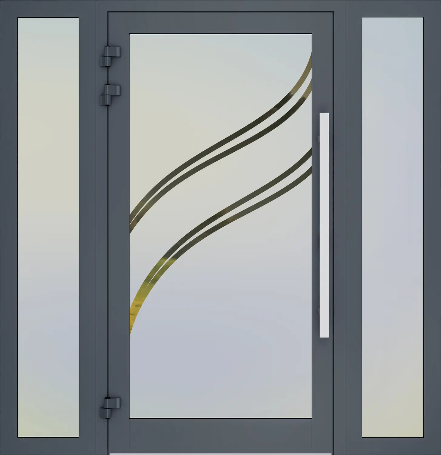 AP Fensterbau, Sandgestrahlte Scheibe – Beispiel 4