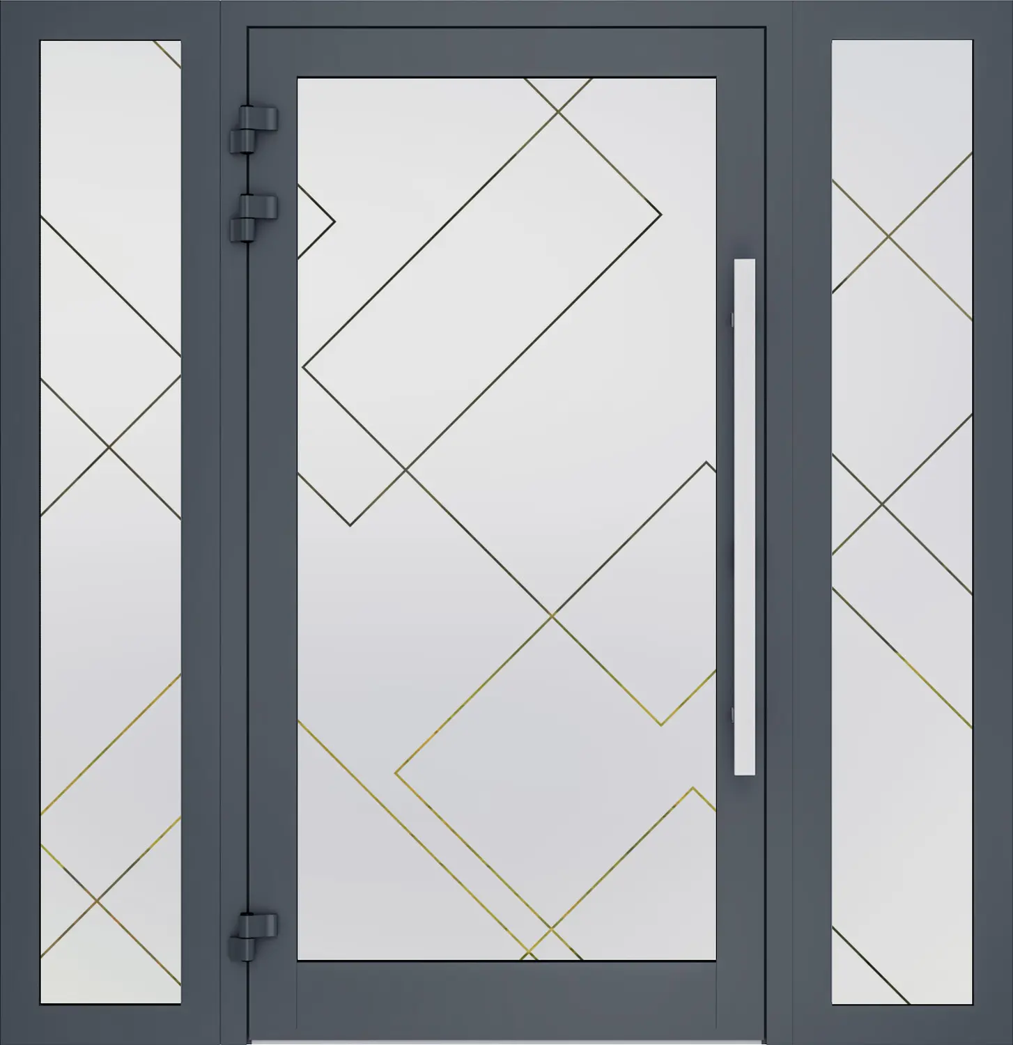 AP Fensterbau, Sandgestrahlte Scheibe – Beispiel 2