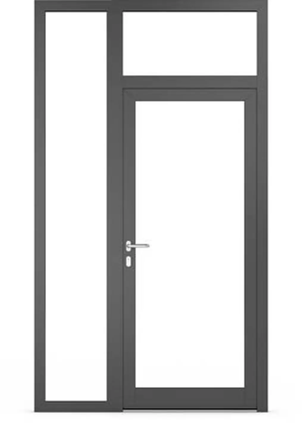 AP Fensterbau, Oberlichter in Aluminiumtüren