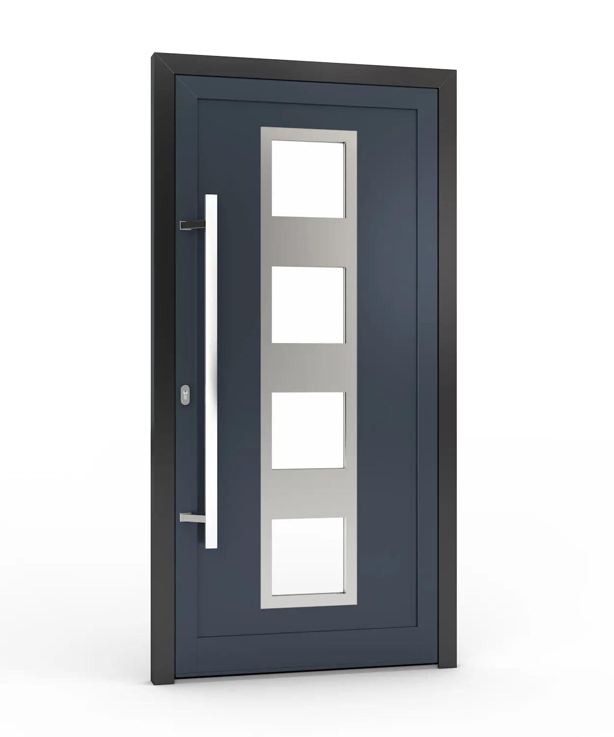 AP Fensterbau, PVC-Gemusterte Füllungsplatten, HAWAII INOX 2