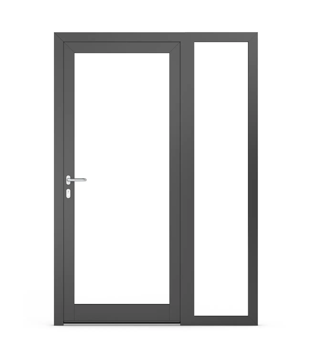 AP Fensterbau, Lichter in Aluminiumtüren - Option 2