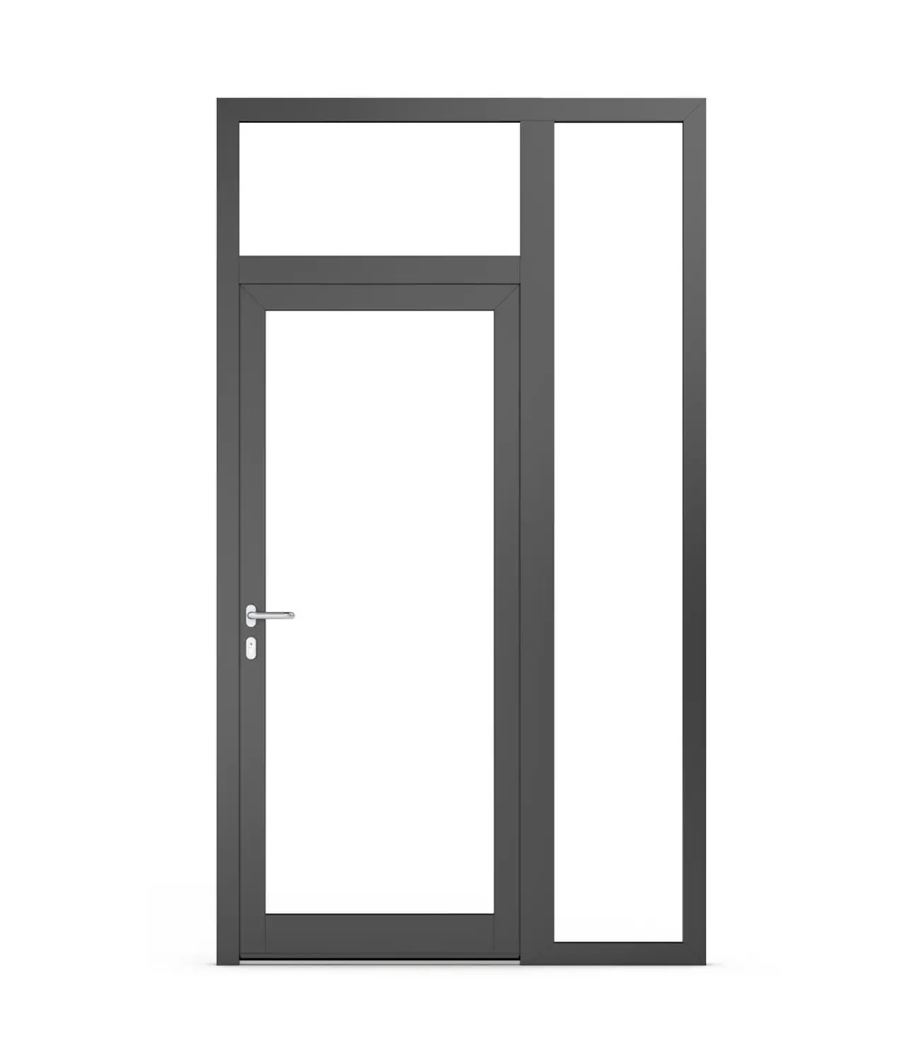 AP Fensterbau, Lichter in Aluminiumtüren - Option 4