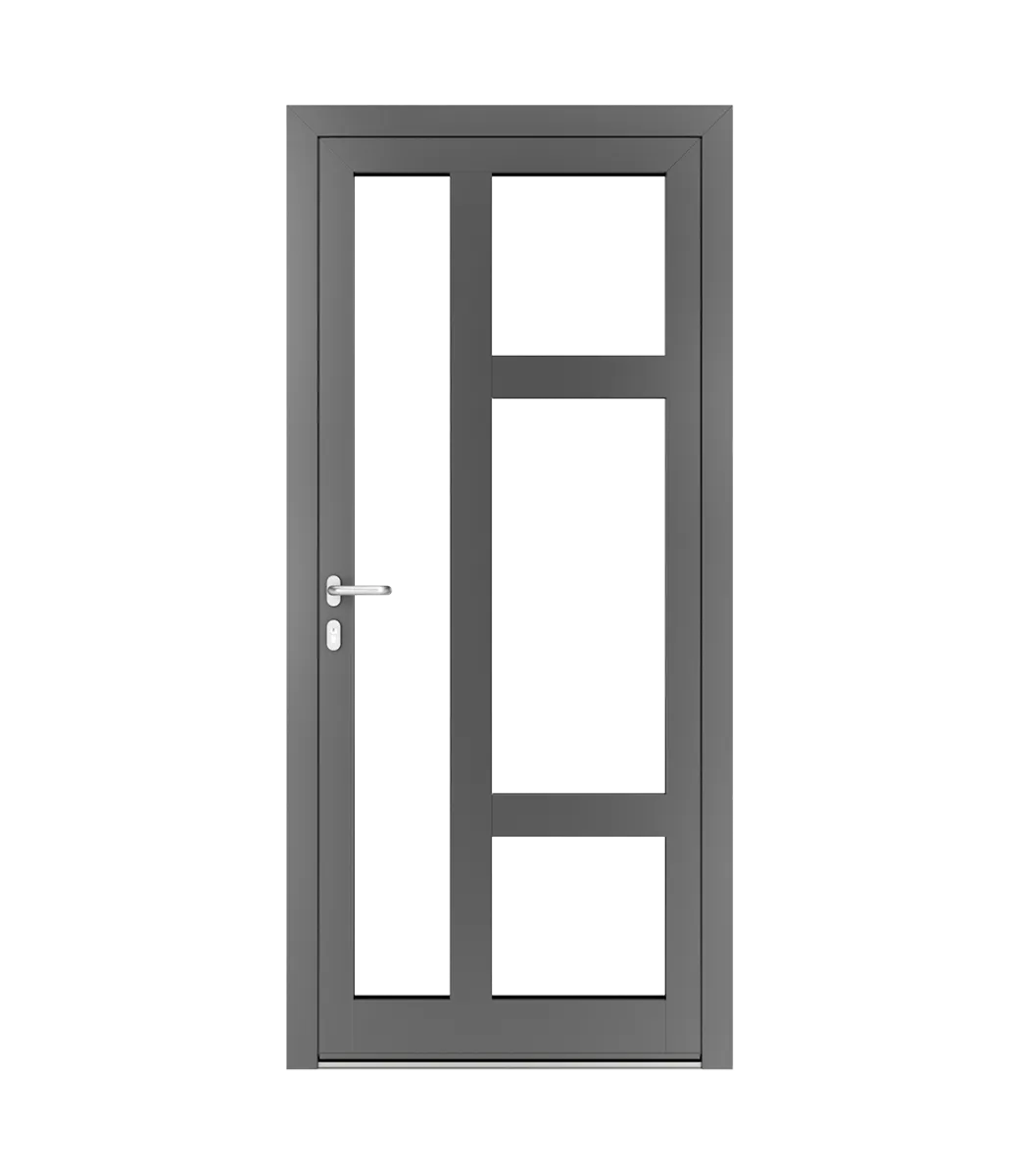 AP Fensterbau, Schnürungen in Aluminiumtüren - Beispiel Nr. 10