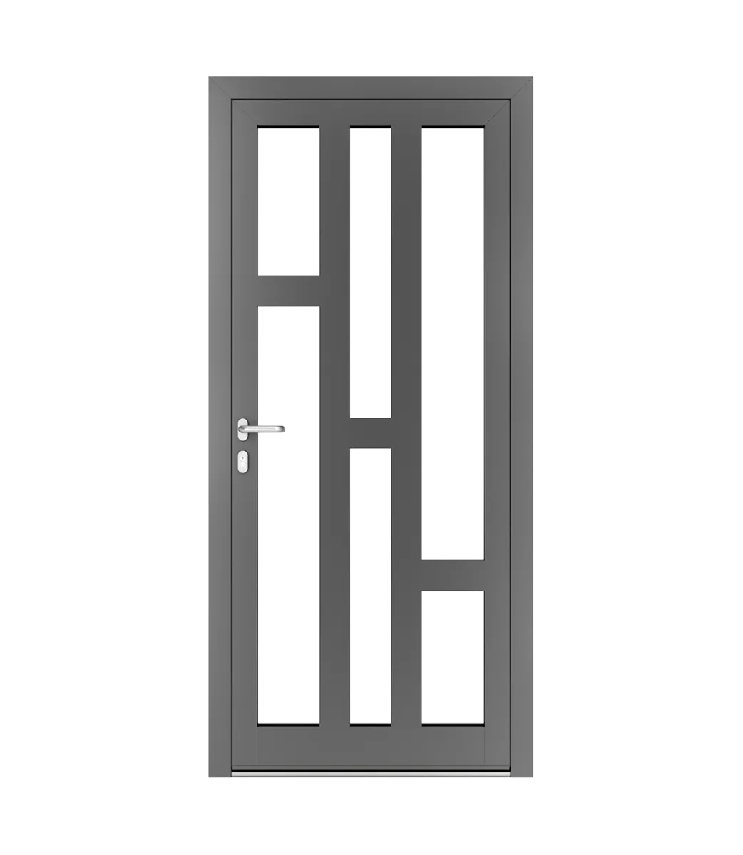 AP Fensterbau, Schnürungen in Aluminiumtüren - Beispiel Nr. 12