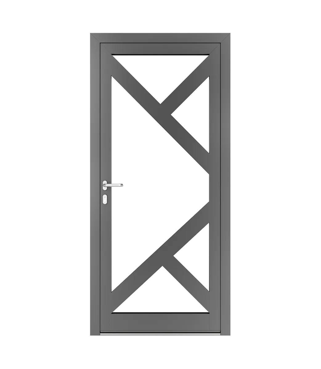 AP Fensterbau, Schnürungen in Aluminiumtüren - Beispiel Nr. 8