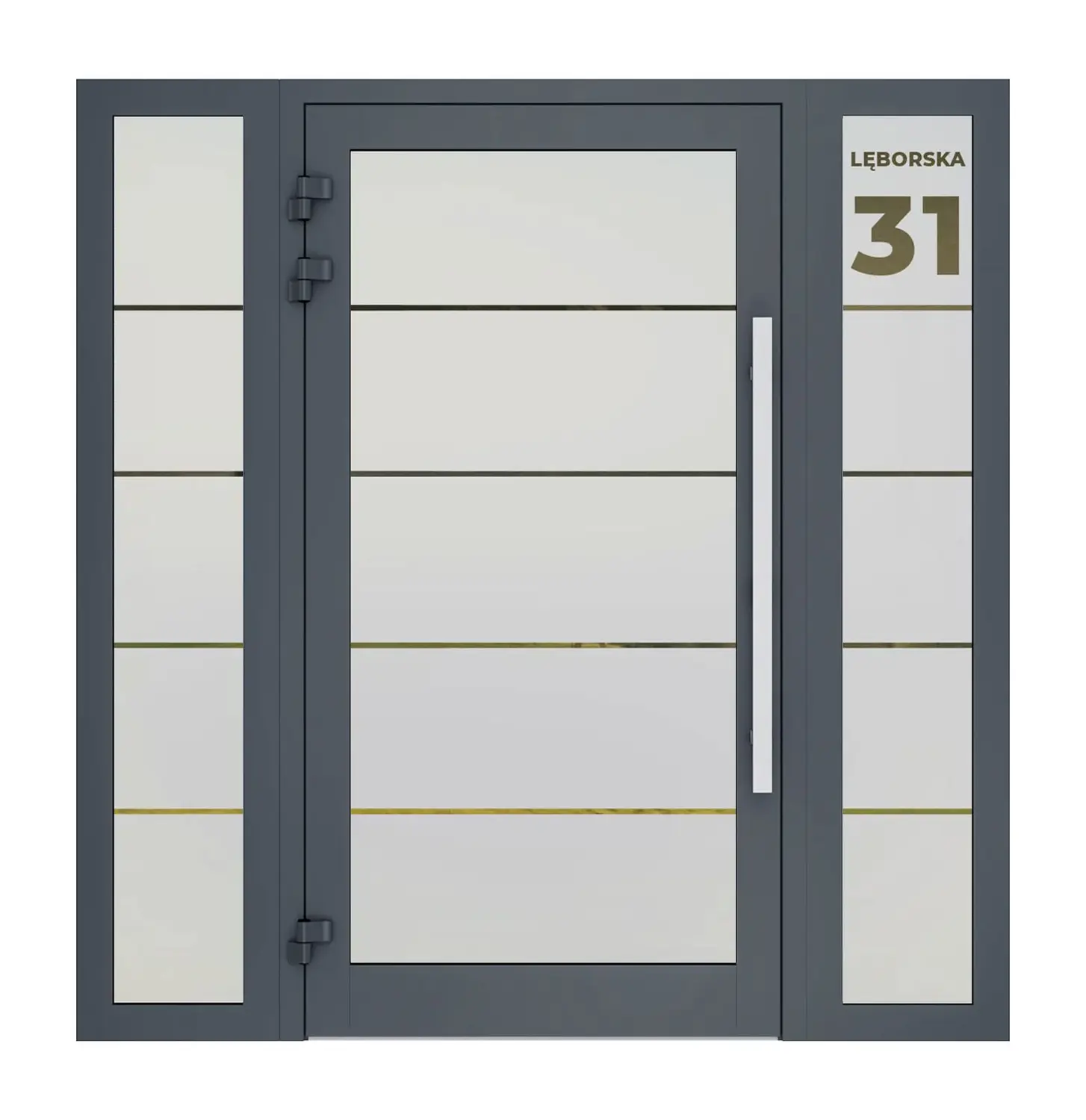 AP Fensterbau, Sandgestrahltes Glas, Beispiel 1