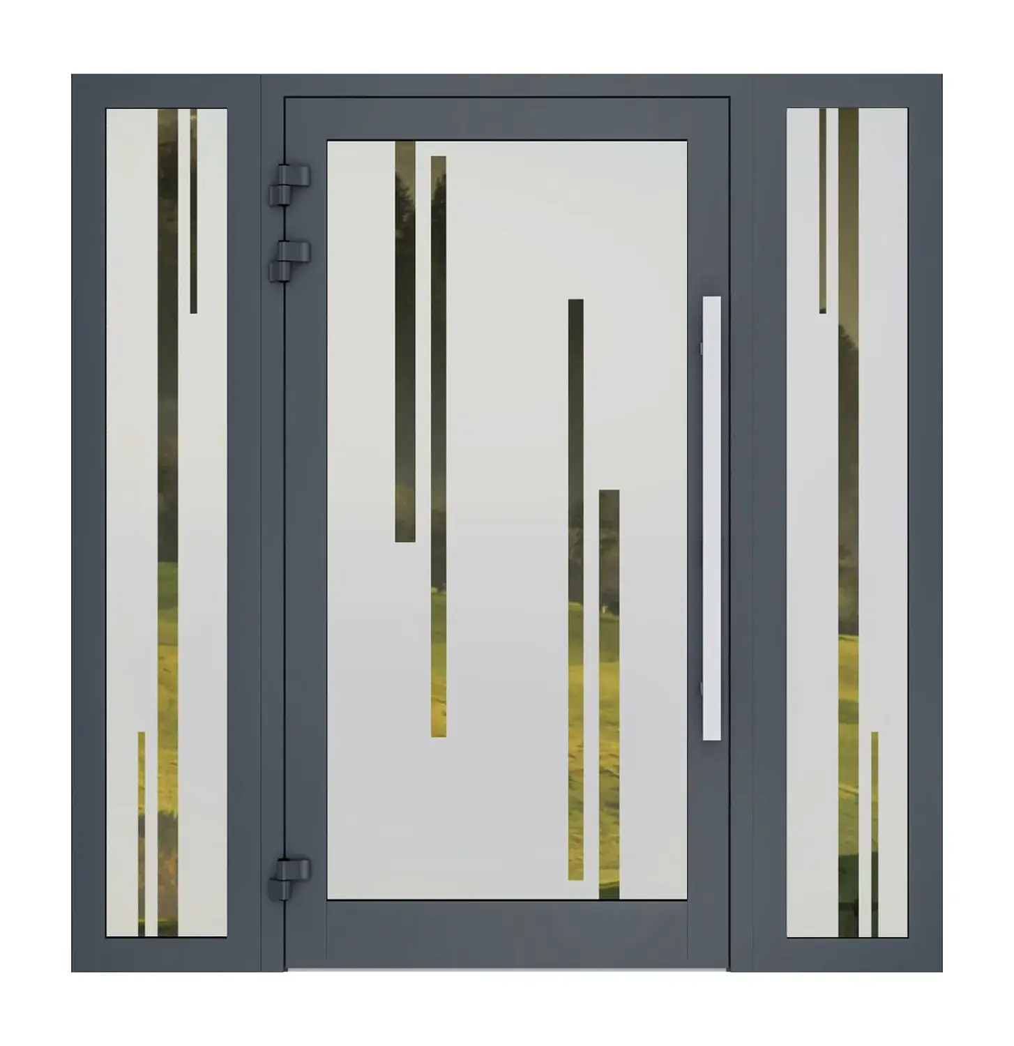 AP Fensterbau, Sandgestrahltes Glas, Beispiel 4